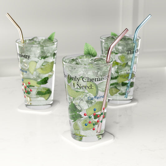 Chemistry Lesson Drinking Glass