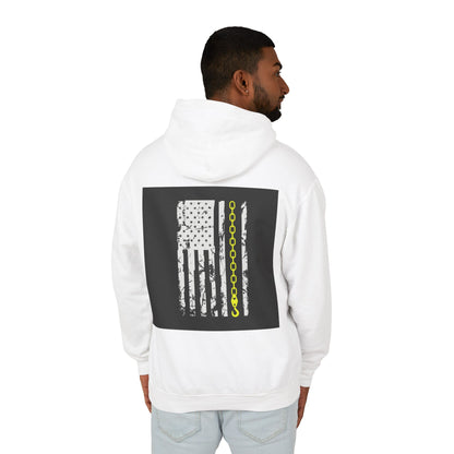 Thin Yellow Line Unisex Lightweight Hoodie