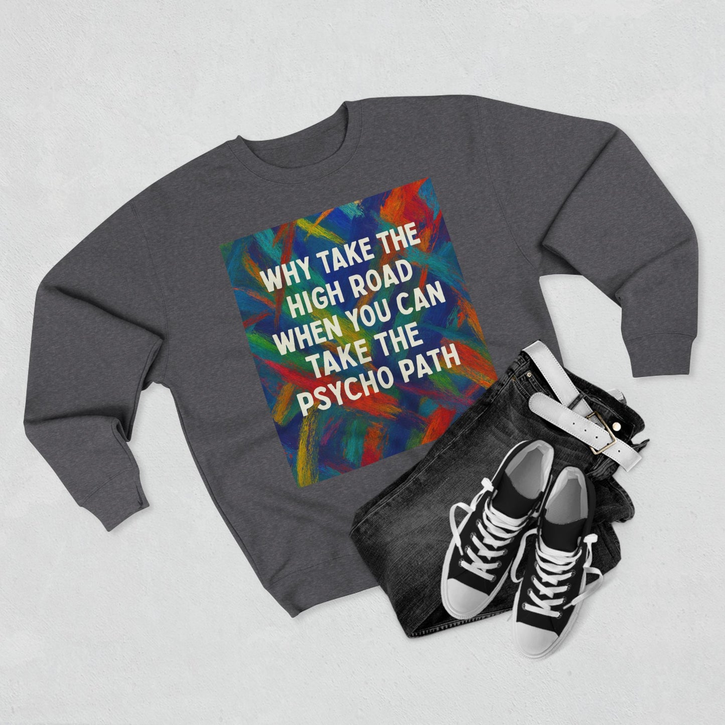 Psycho Path Unisex Crewneck Sweatshirt