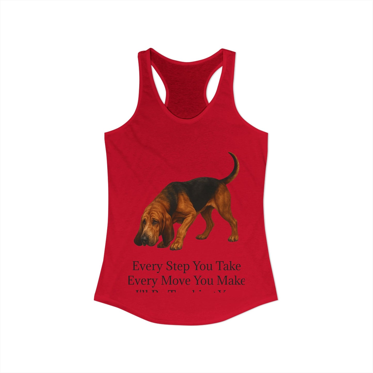 Tracking You Women's Racerback Tank