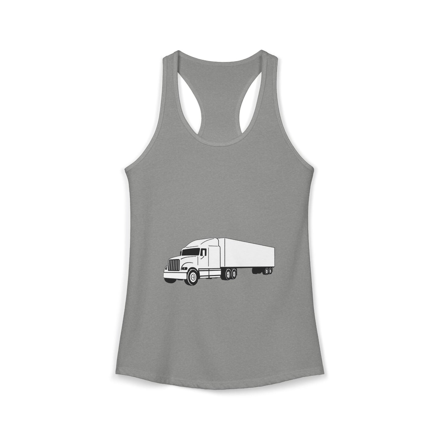 Semi Truck Women's Racerback Tank