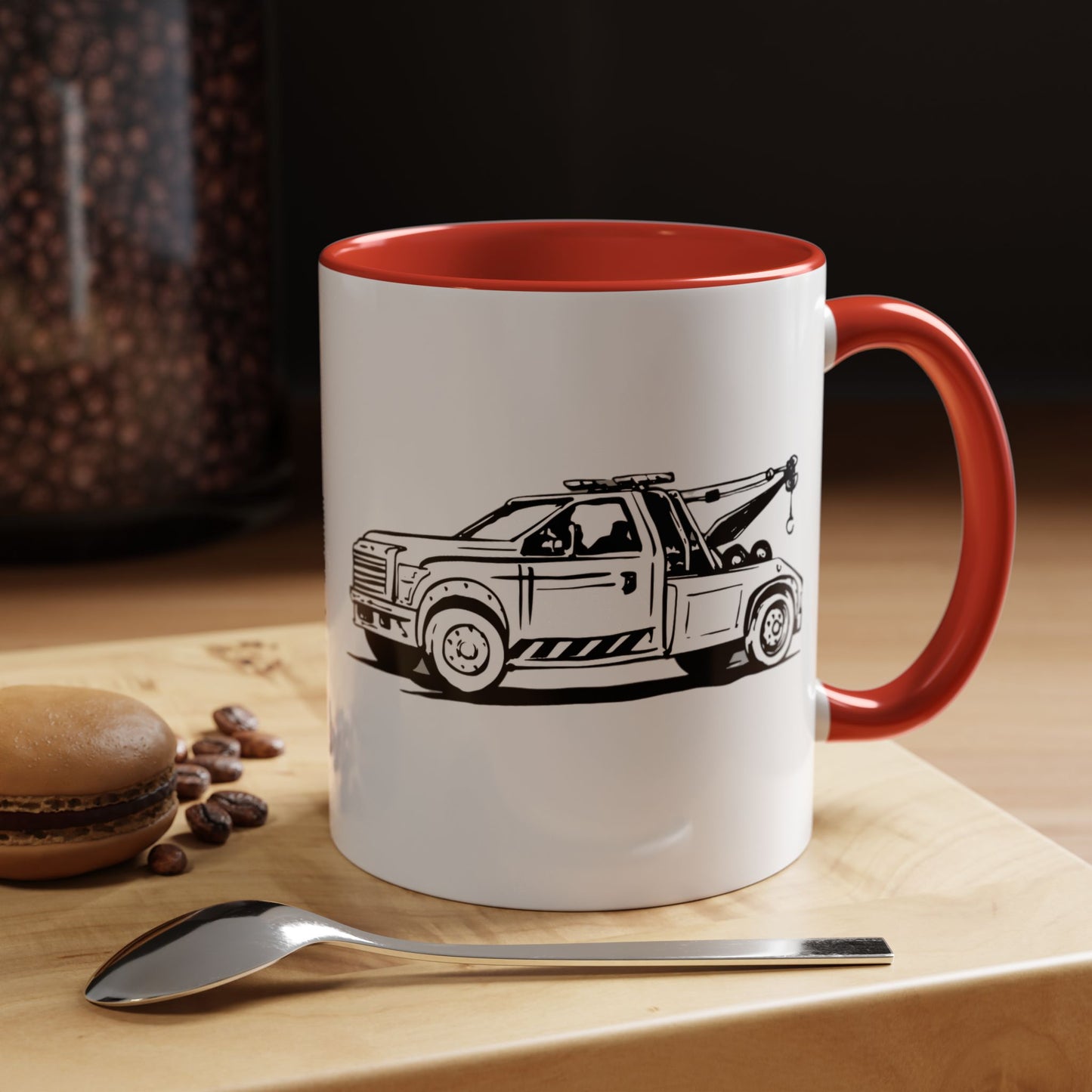 Wheel Lift Tow Truck 2-Tone Coffee Mug