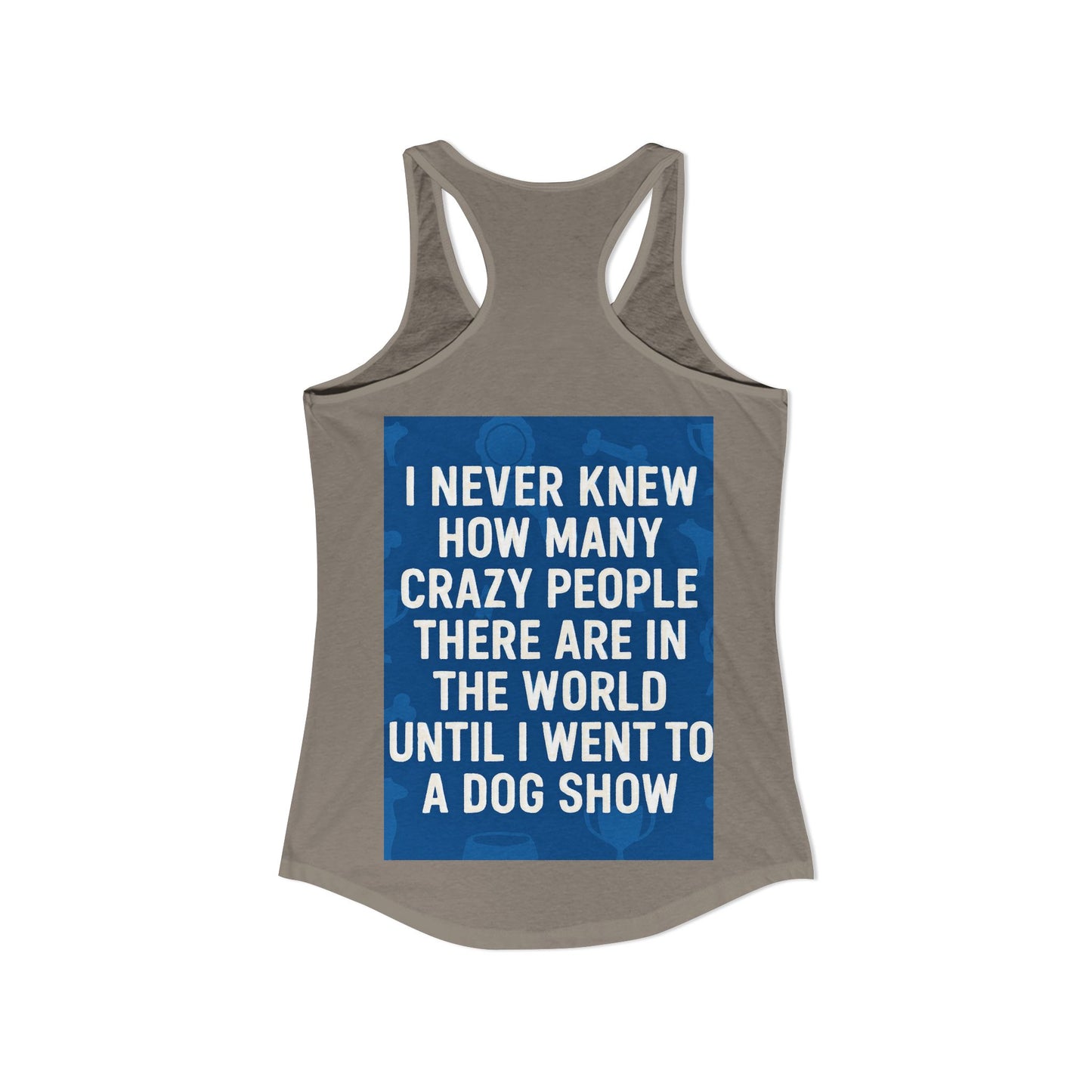Never Knew Women's Racerback Tank