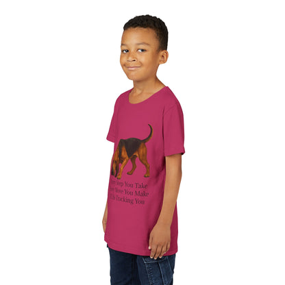 Tracking You Youth Unisex Short Sleeve Crewneck Tee