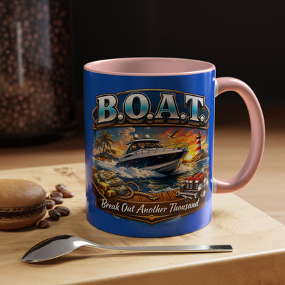 B.O.A.T. 2-Tone Coffee Mug