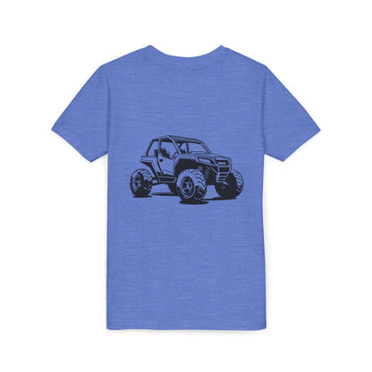 Off The Beaten Path Side By Side Youth Unisex Short Sleeve Crewneck Tee