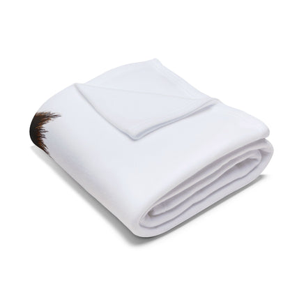 Aussie Head Arctic Fleece Blanket