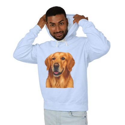 Golden Head Unisex Lightweight Hoodie