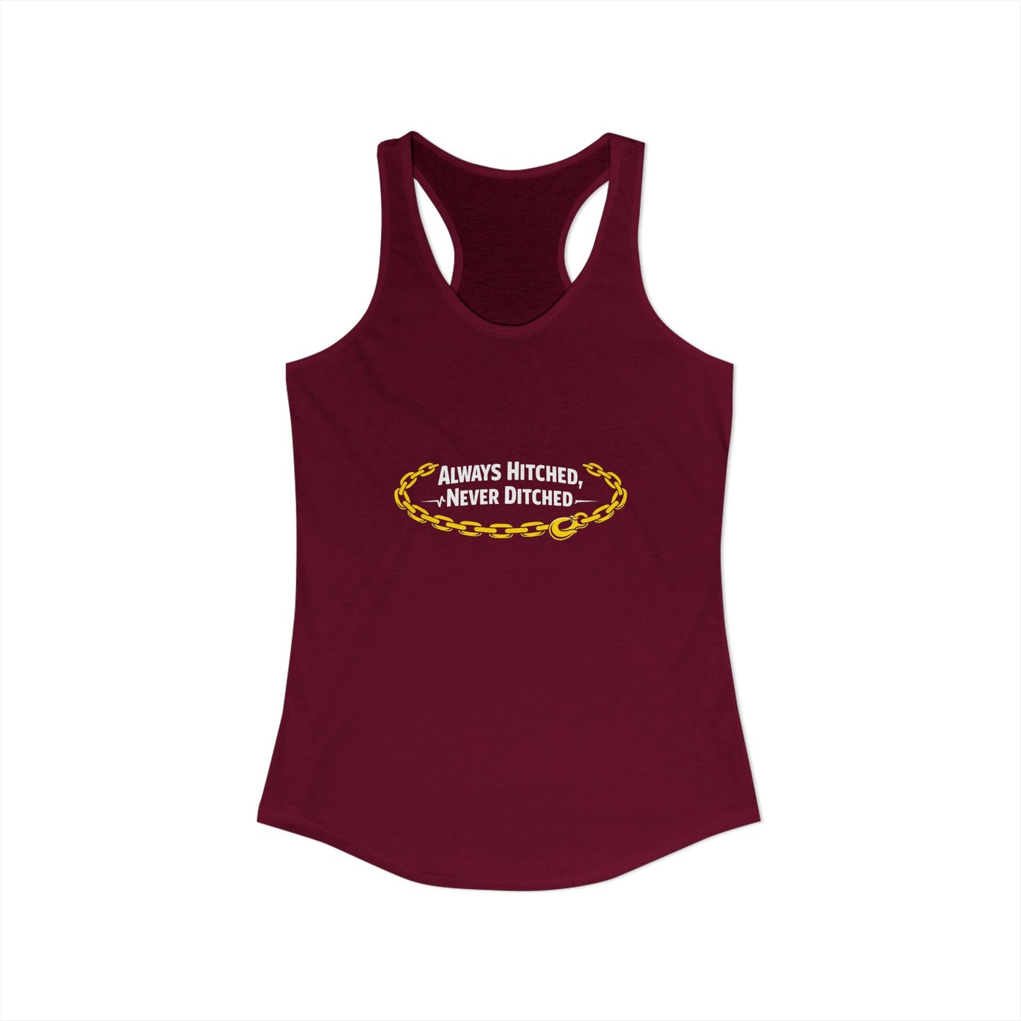 Always Hitched Women's Racerback Tank