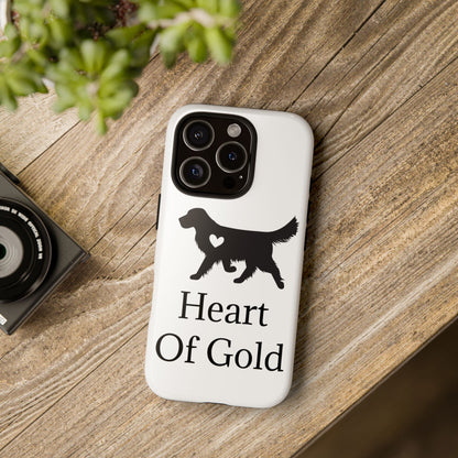 Heart Of Gold iPhone Case