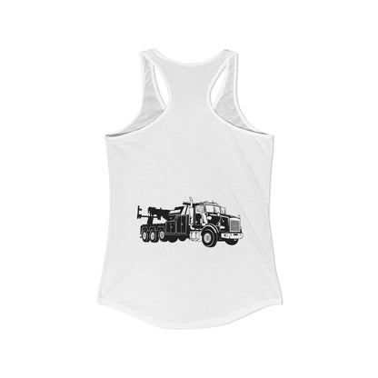 Heavy Tow Truck Women's Racerback Tank