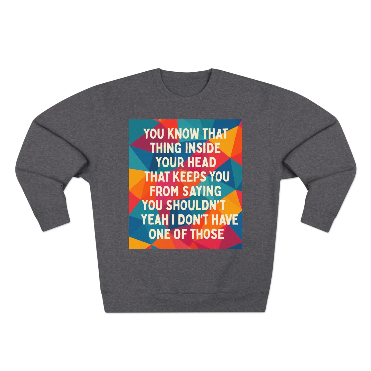 No Filter Unisex Crewneck Sweatshirt