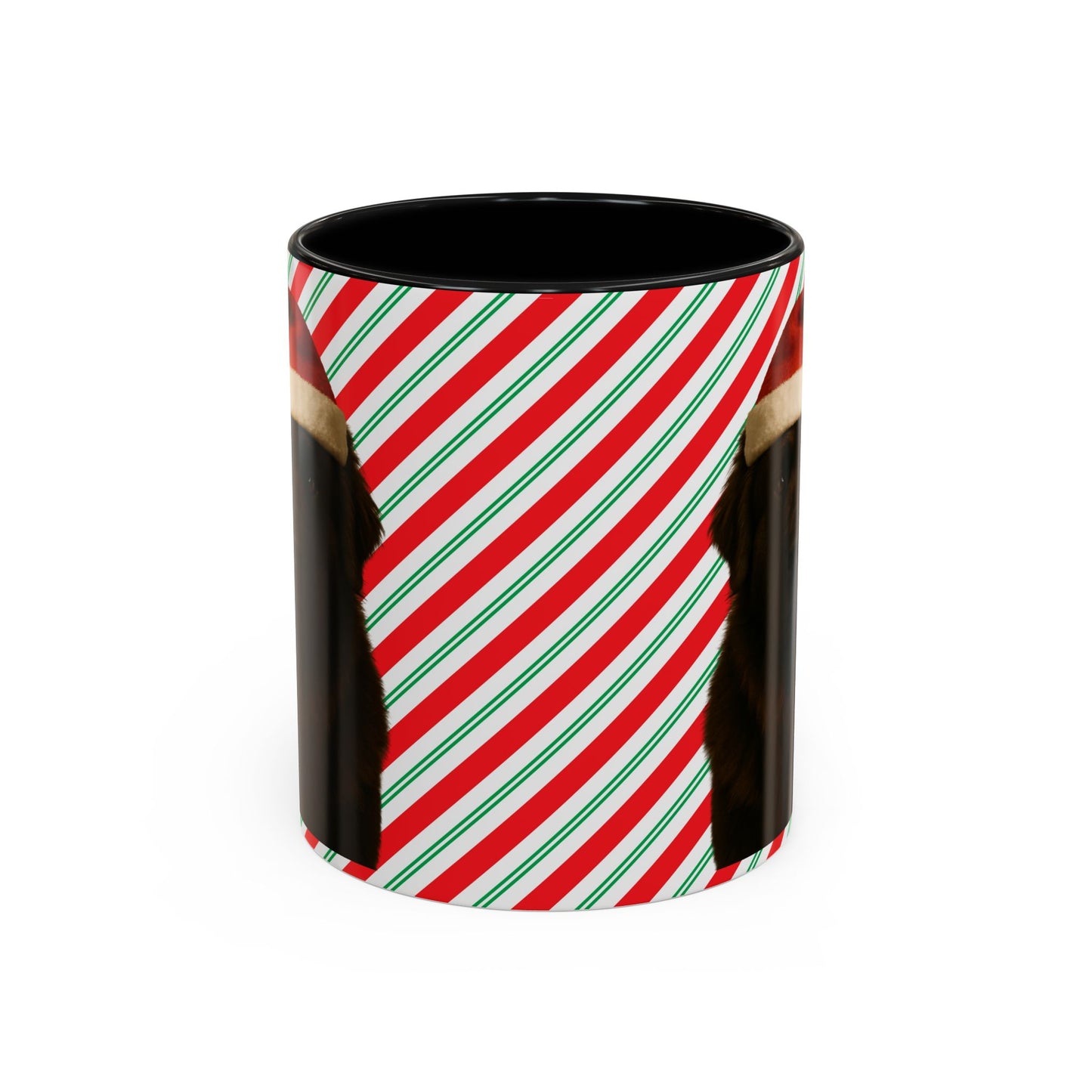 Santa Paws Newfie 2-Tone Coffee Mug