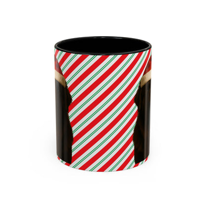 Santa Paws Newfie 2-Tone Coffee Mug