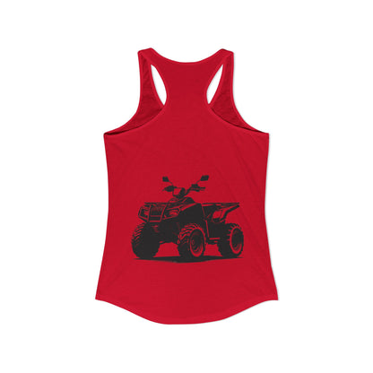 Off The Beaten Path Quad Women's Racerback Tank