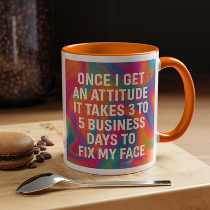Fix My Face 2-Tone Coffee Mug