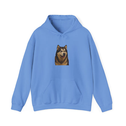 Malamute Head Unisex Hoodie