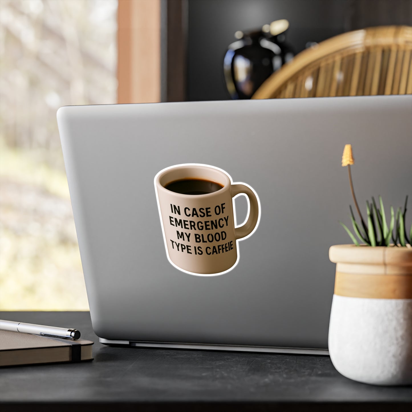 Blood Type Vinyl Decal