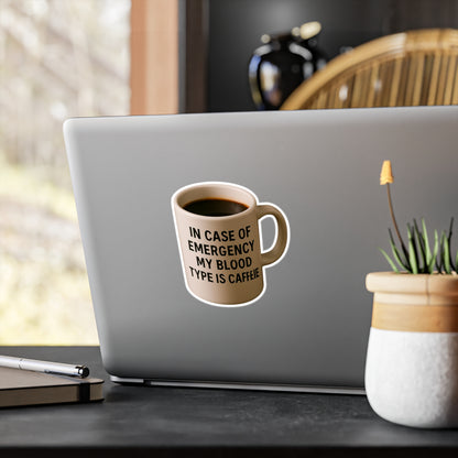 Blood Type Vinyl Decal