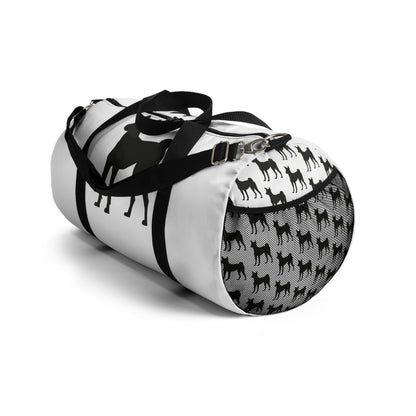 Basenji Silhouette Duffel Bag