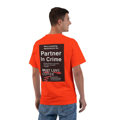 Partner In Crime Men's Short-Sleeve Crewneck Tee