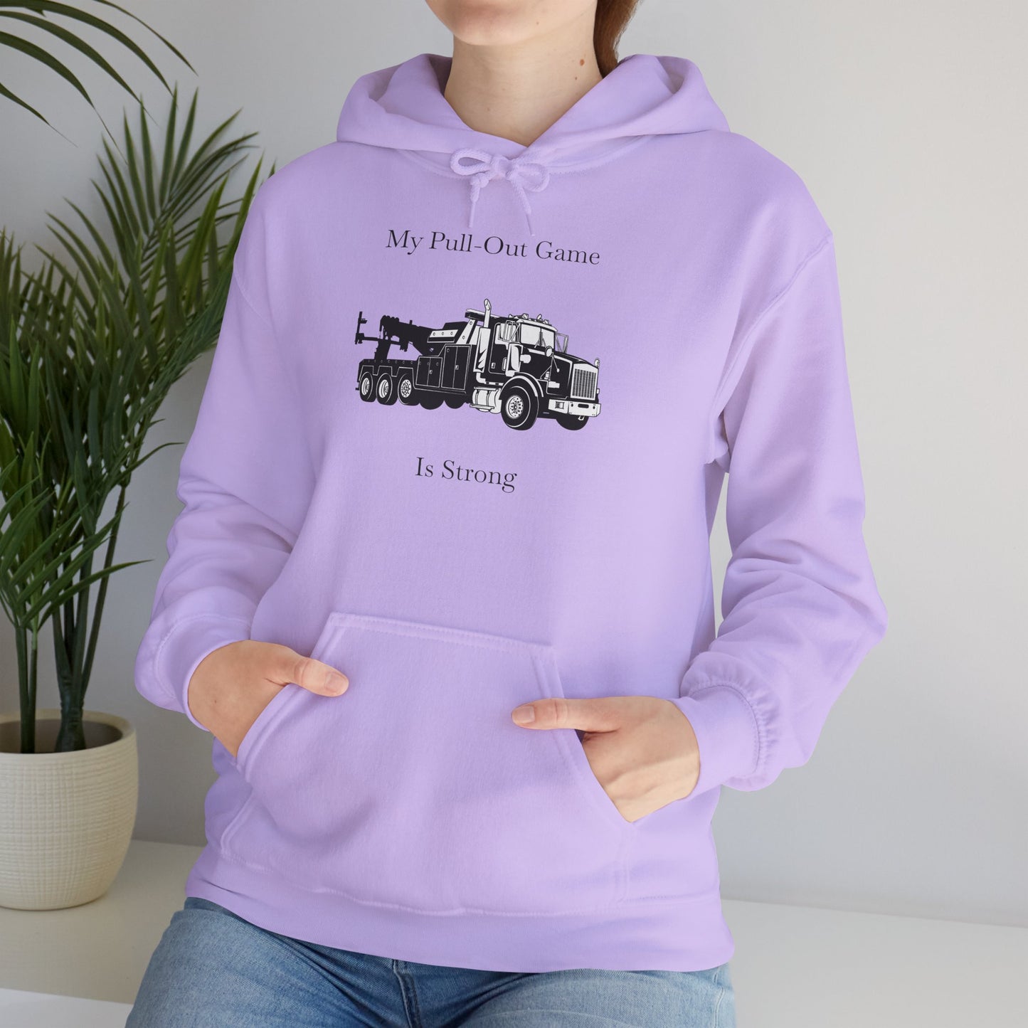 Pull Out Heavy Tow Truck Unisex Hoodie