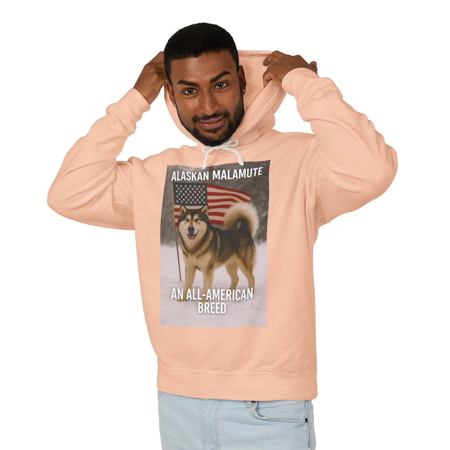 All-American Breed Unisex Lightweight Hoodie