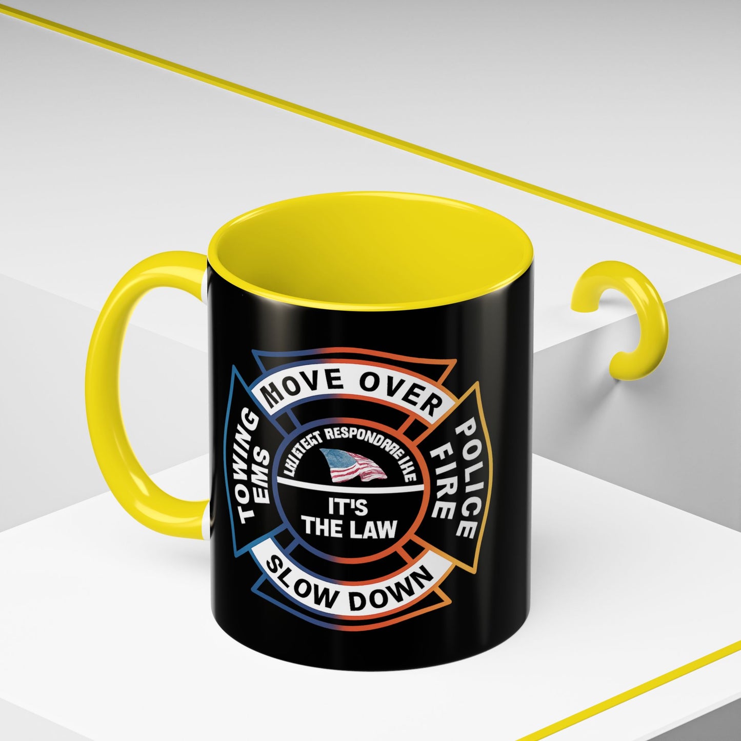 Let First Responders Live 2-Tone Coffee Mug