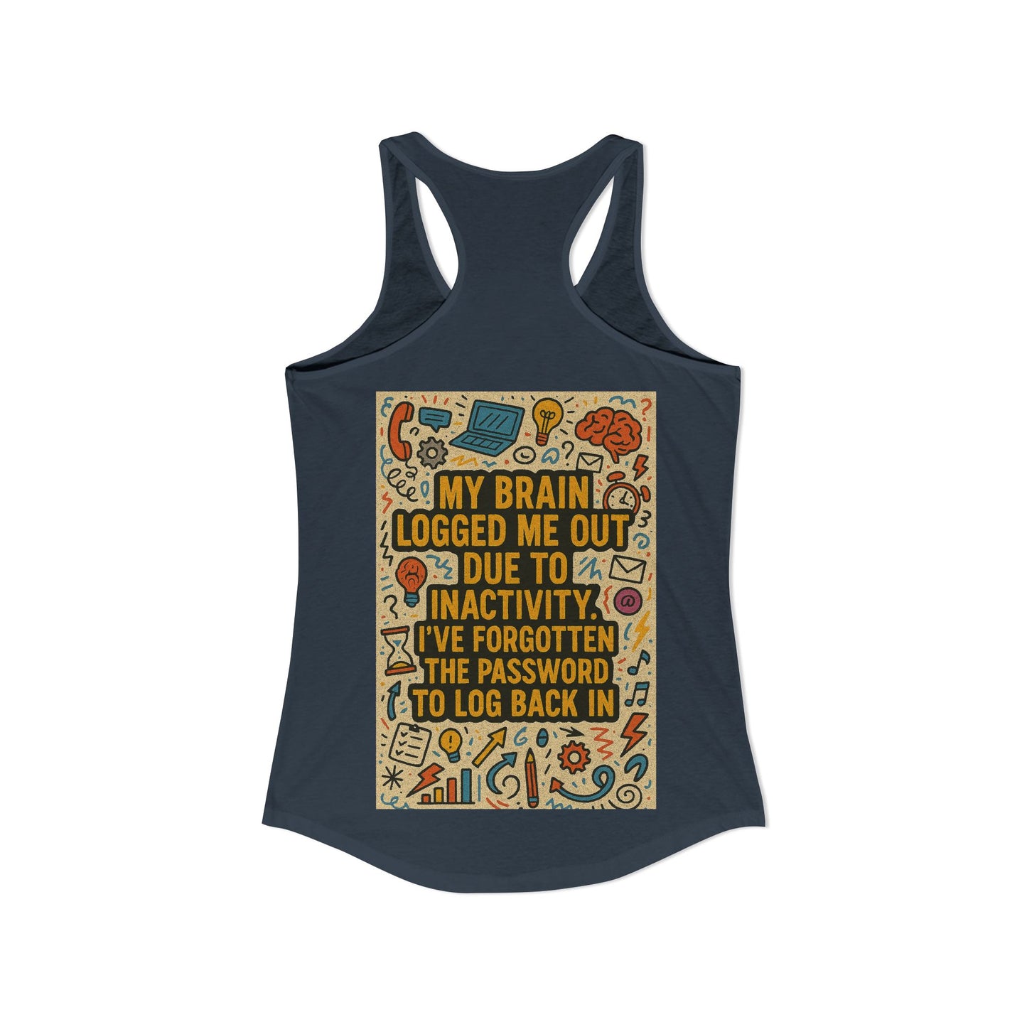 Logged Out Women's Racerback Tank