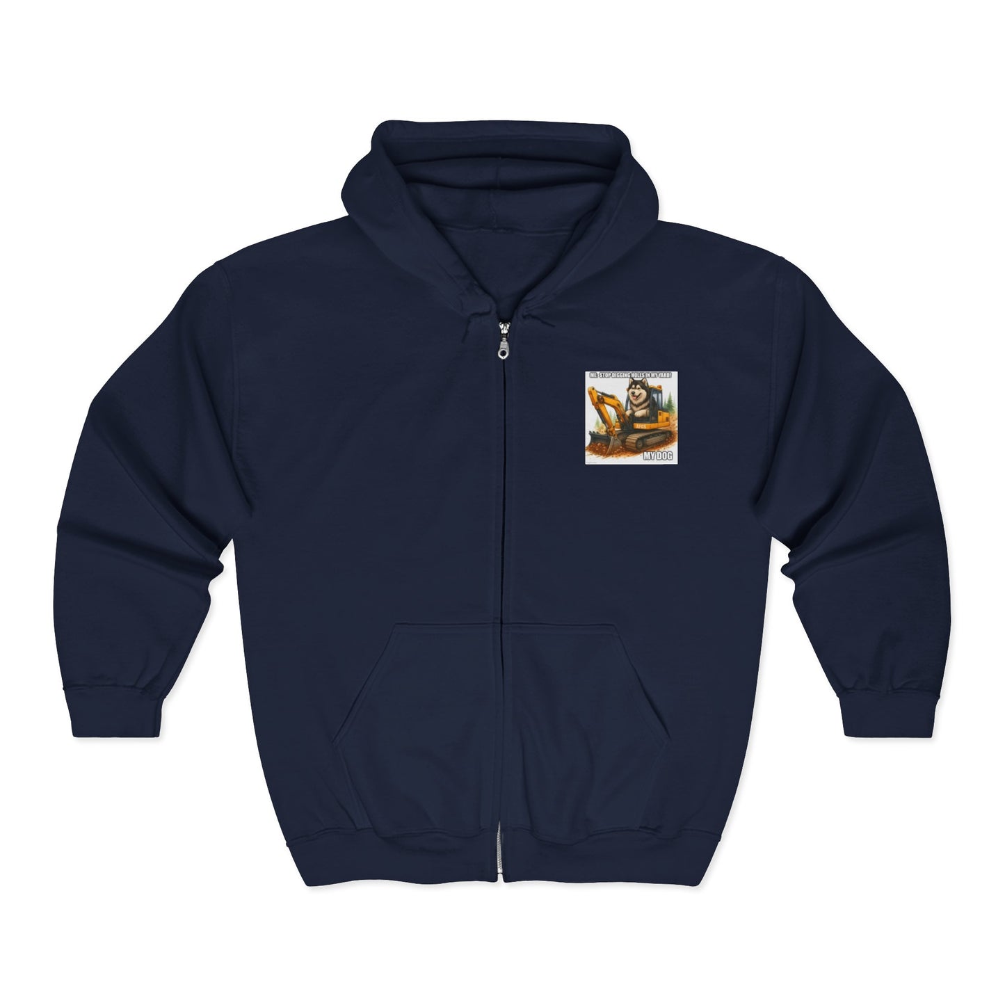 Digmaster 2000 Unisex Full Zip Hoodie