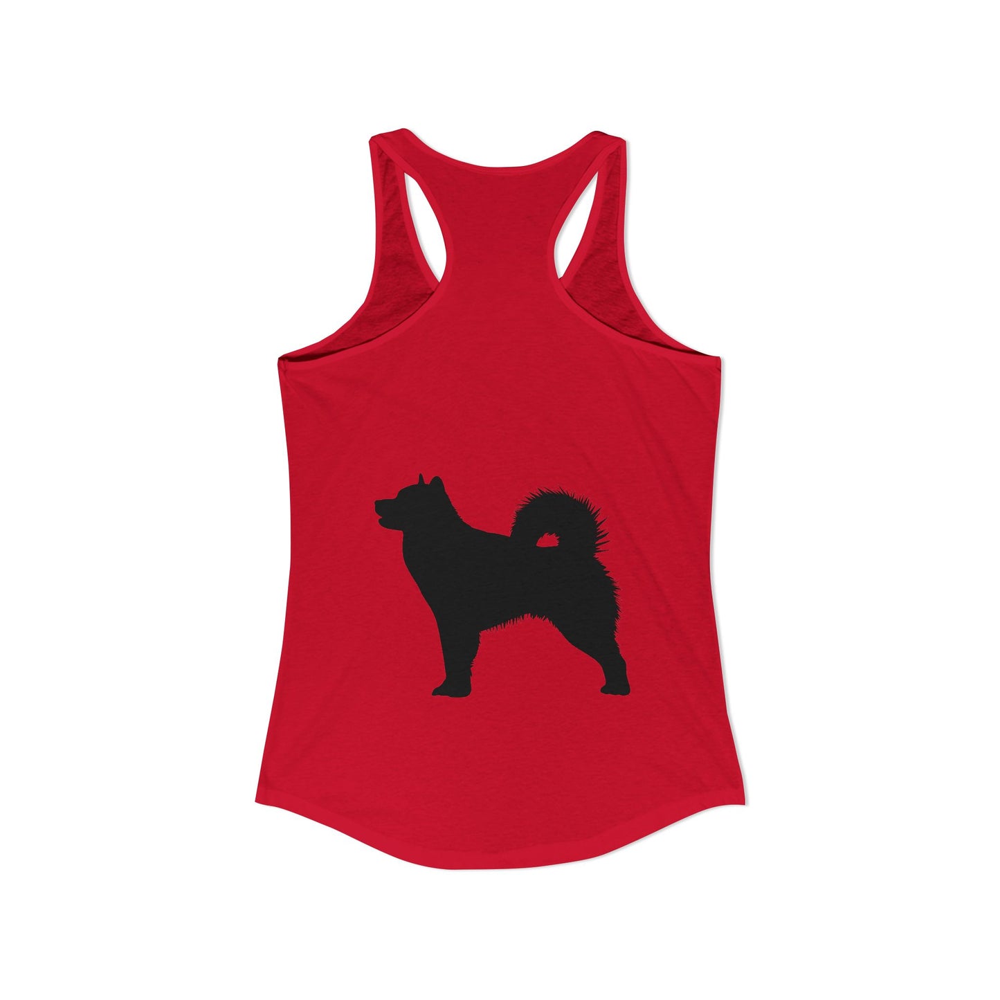 Malamute Silhouette Women's Racerback Tank