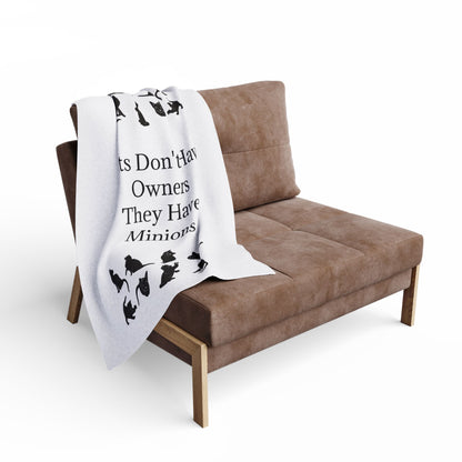 Cat Minions Arctic Fleece Blanket