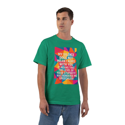 Speechless Men's Short-Sleeve Crewneck Tee