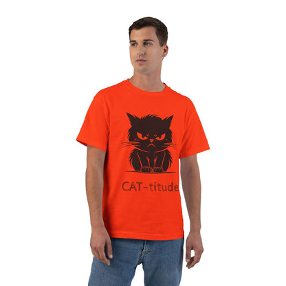CAT-titude Men's Short-Sleeve Crewneck Tee