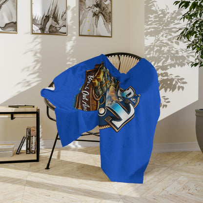 B.O.A.T. Velveteen Microfiber Blanket