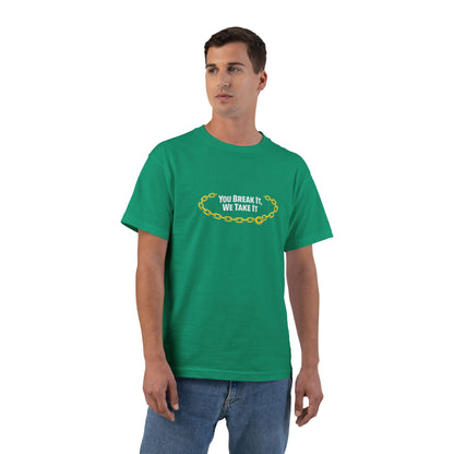 You Break It Men's Short-Sleeve Crewneck Tee
