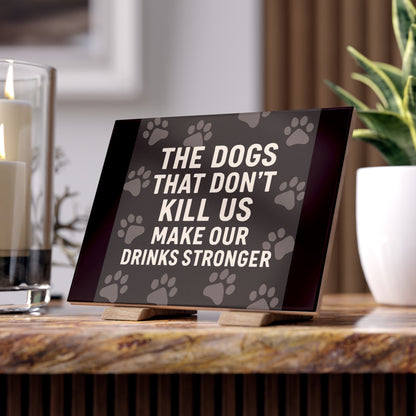 Drinks Stronger Ceramic Photo Tile
