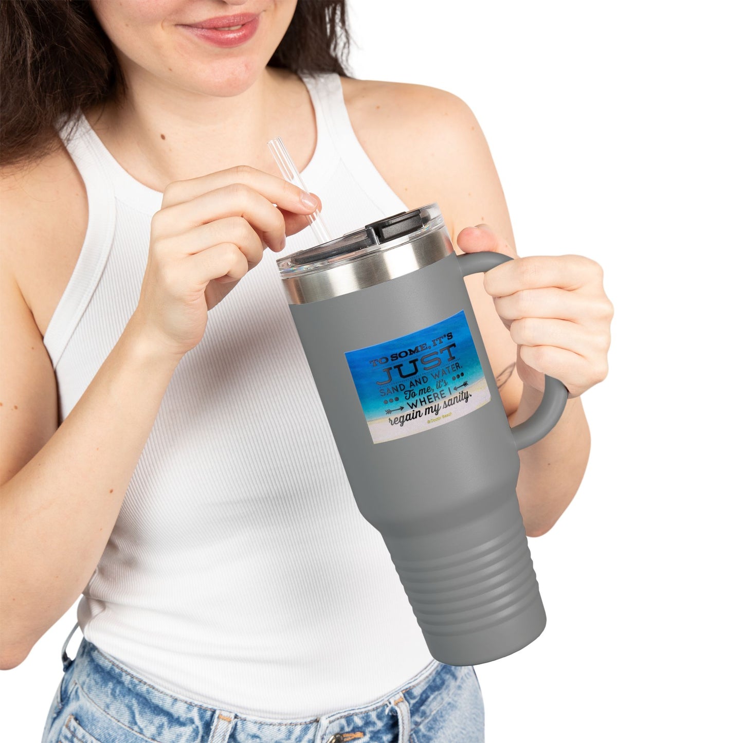 Dr. Beach Insulated Travel Mug