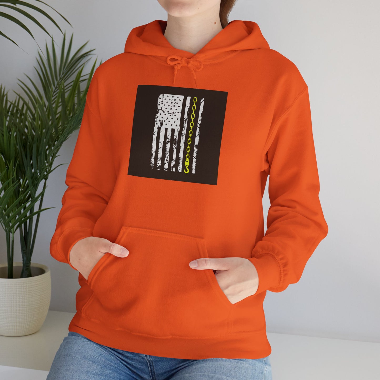 Thin Yellow Line Unisex Hoodie