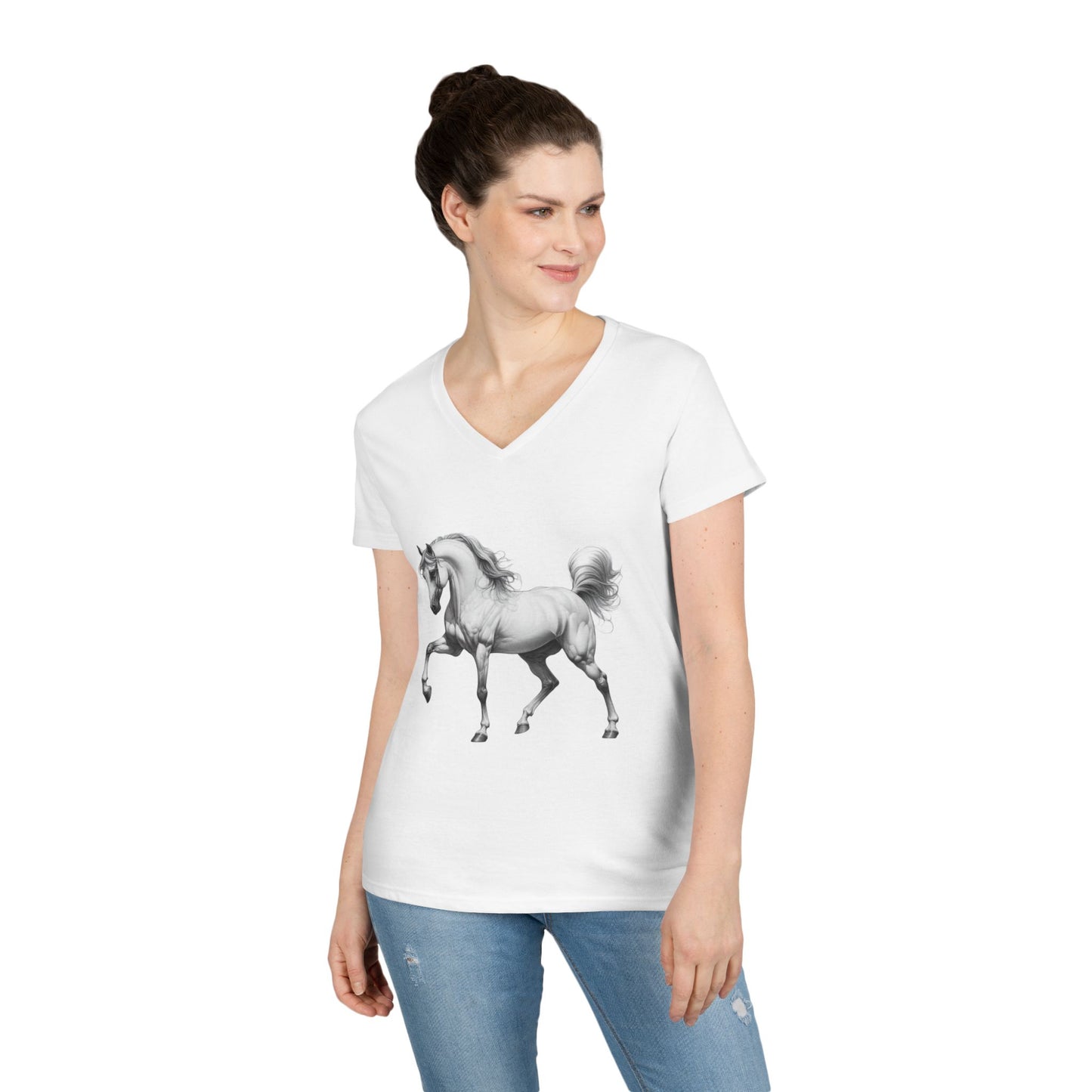 Fancy Pants Women's V-Neck T-Shirt