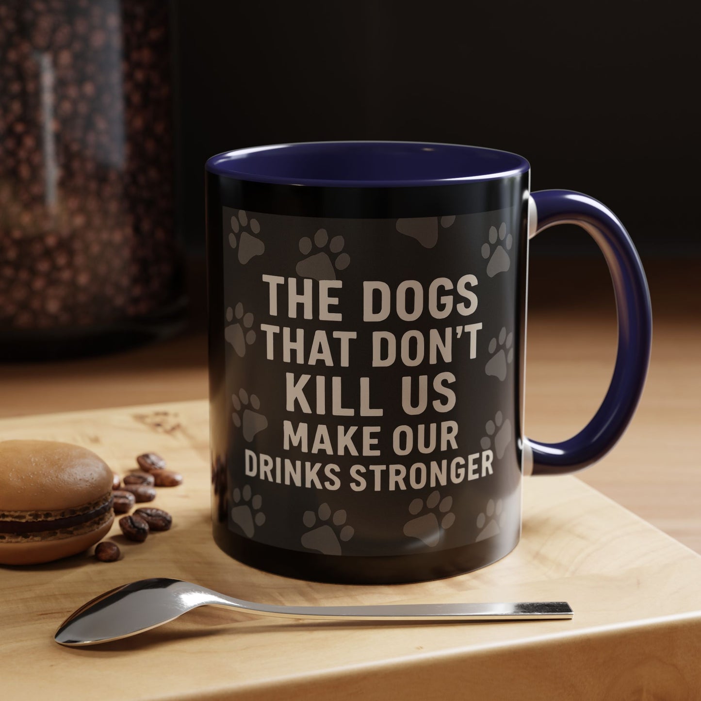 Drinks Stronger 2-Tone Coffee Mug