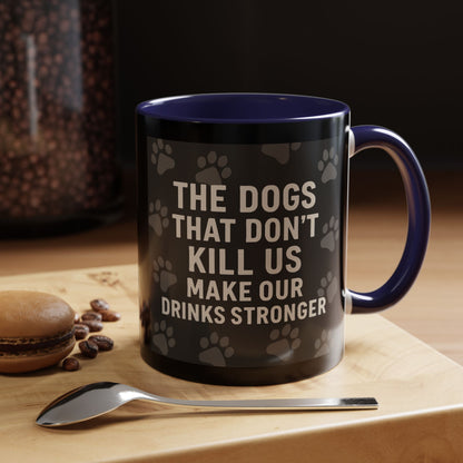 Drinks Stronger 2-Tone Coffee Mug