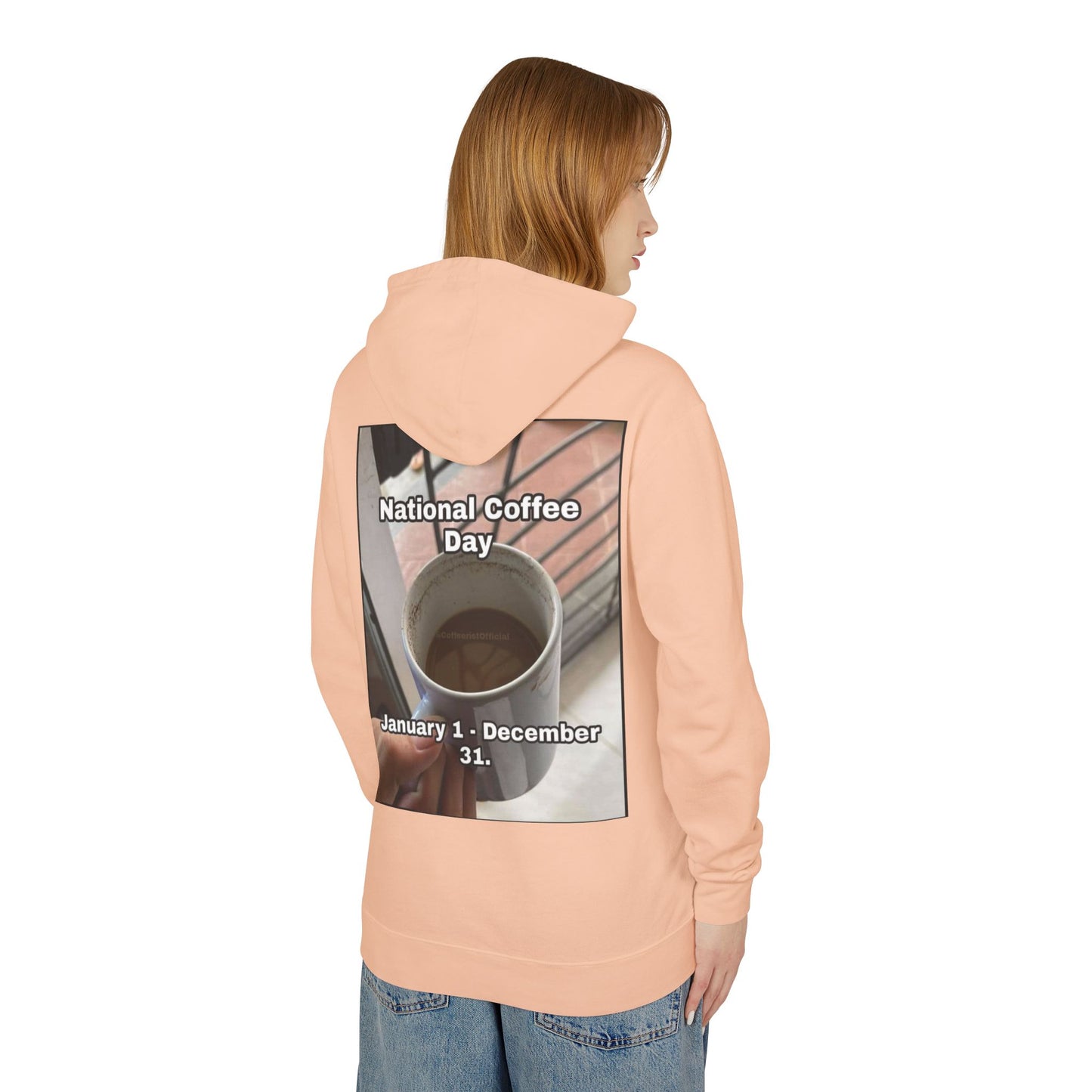 National Coffee Day Unisex Lightweight Hoodie