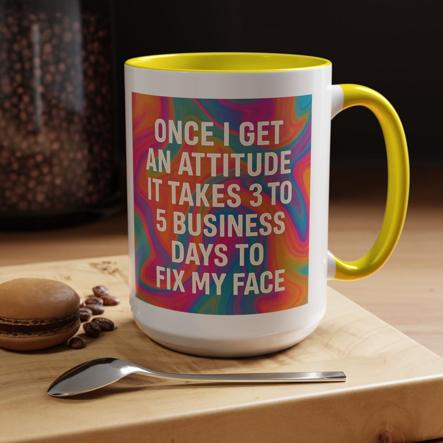 Fix My Face 2-Tone Coffee Mug