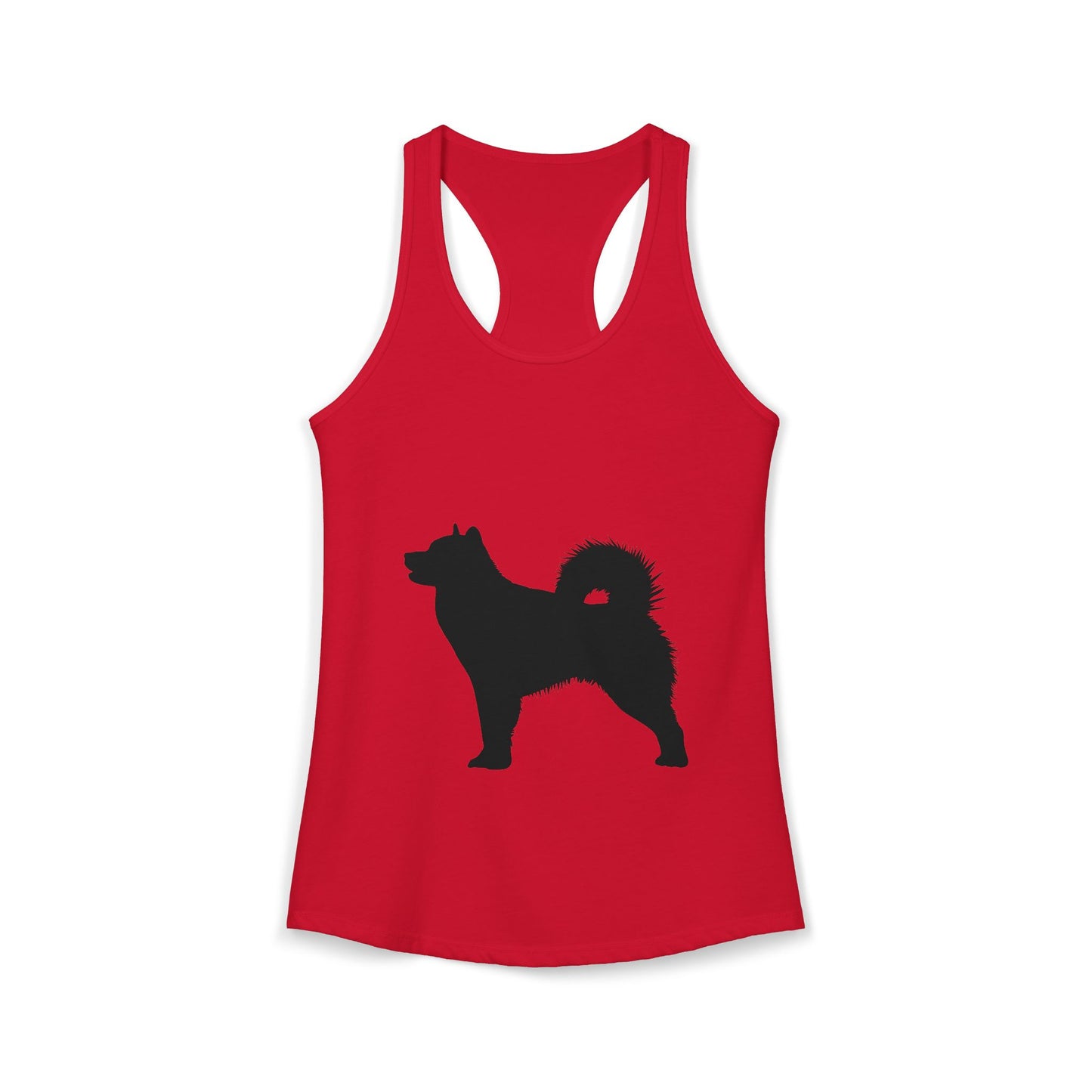 Malamute Silhouette Women's Racerback Tank
