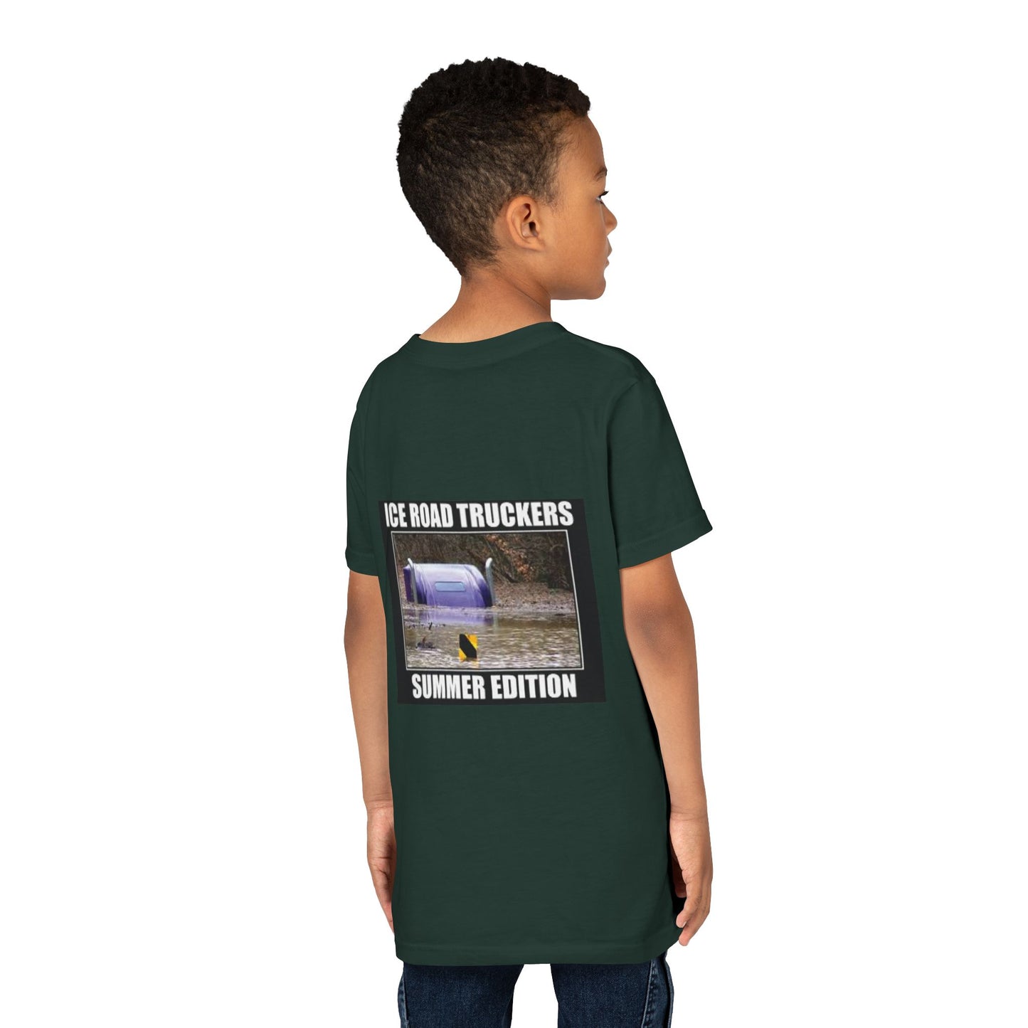 Ice Road Truckers Youth Unisex Short Sleeve Crewneck Tee