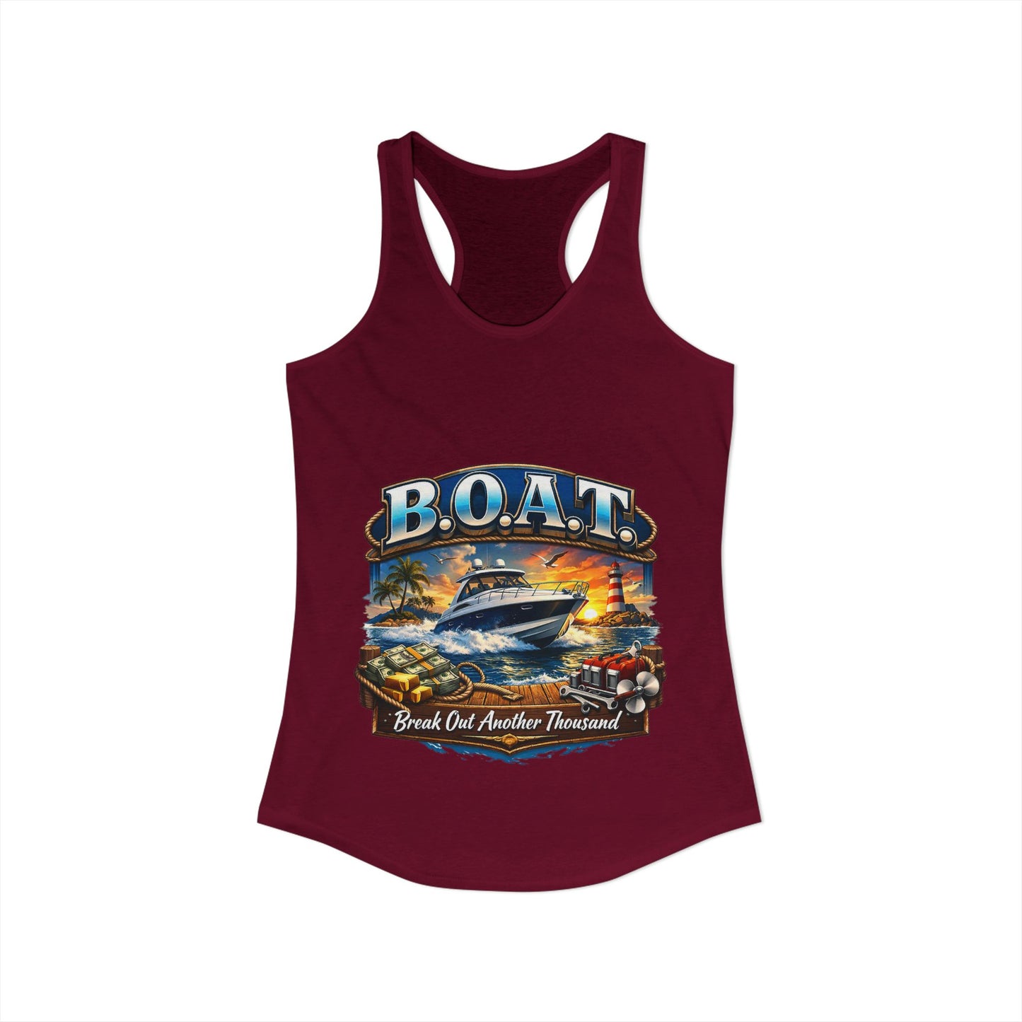 B.O.A.T. Women's Racerback Tank