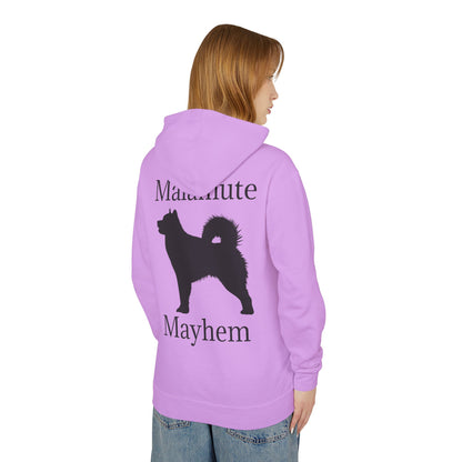 Malamute Mayhem Unisex Lightweight Hoodie