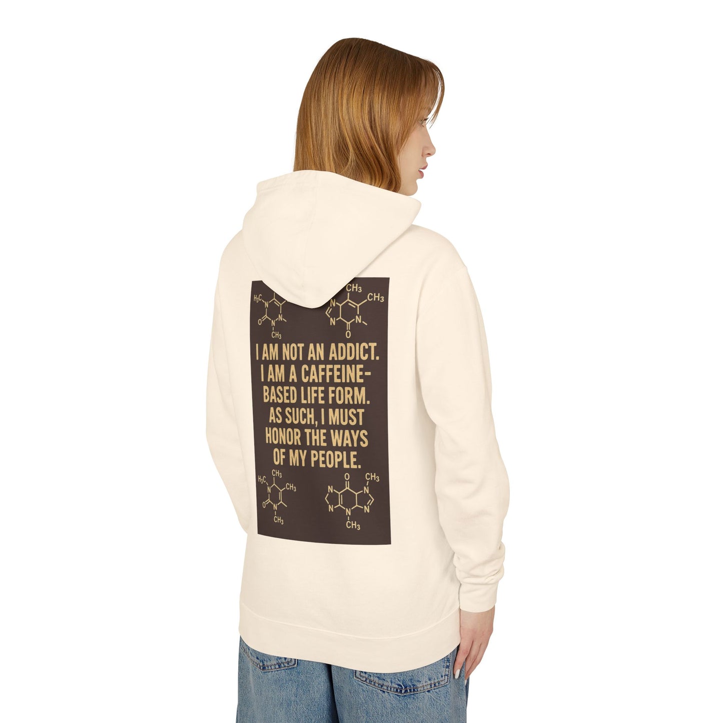 Not An Addict Unisex Lightweight Hoodie