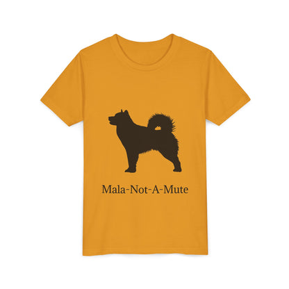 Mala-Not-A-Mute Youth Unisex Short Sleeve Crewneck Tee